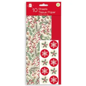 10 Sheets of Foliage Tissue Paper WRP001