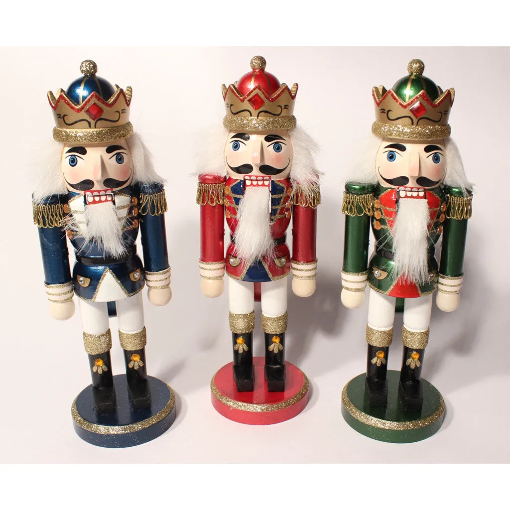 10" Metallic King Nutcrackers