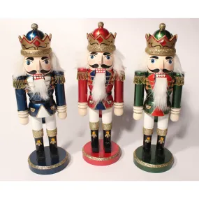 10" Metallic King Nutcrackers