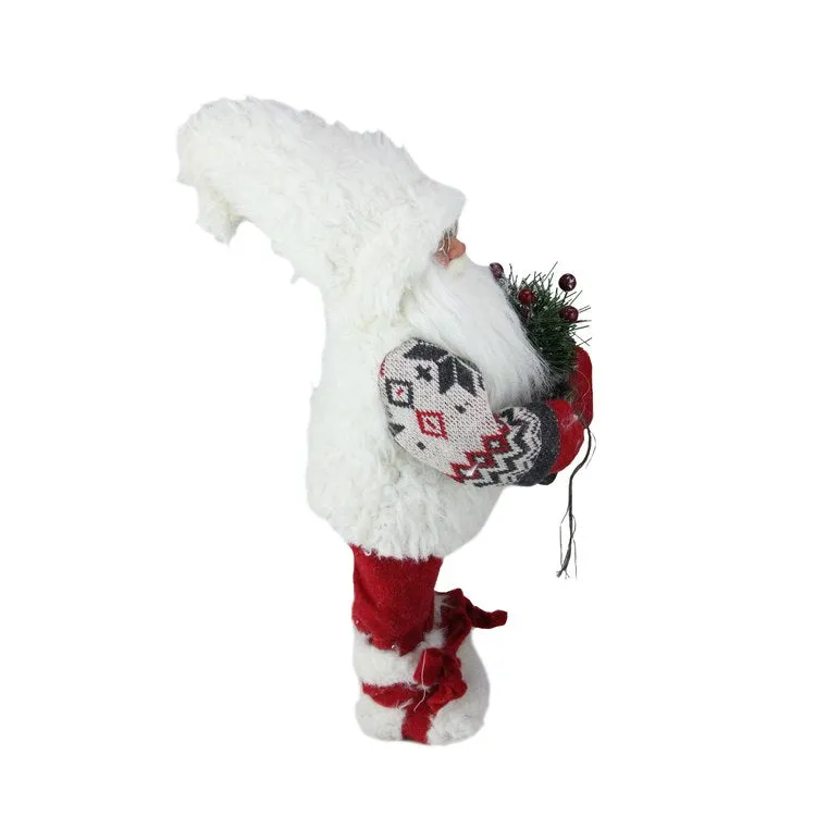 12" Nordic Santa Claus Christmas Tabletop Figure