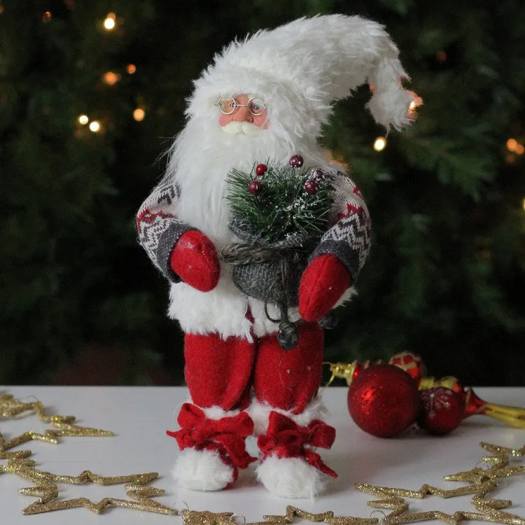 12" Nordic Santa Claus Christmas Tabletop Figure