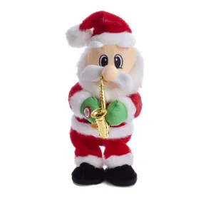 14" Battery-Operated Dancing Jazz Santa