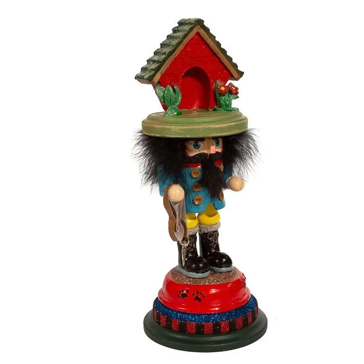 14" Hollywood Dog House Hat Nutcracker