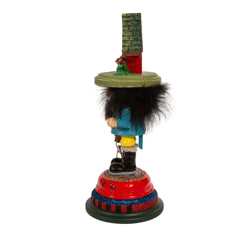 14" Hollywood Dog House Hat Nutcracker