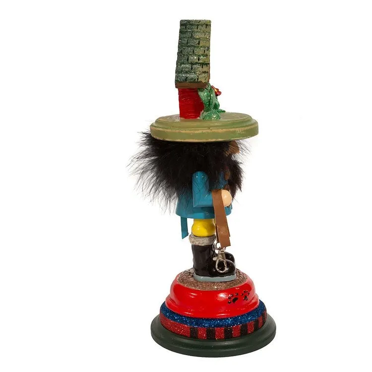 14" Hollywood Dog House Hat Nutcracker