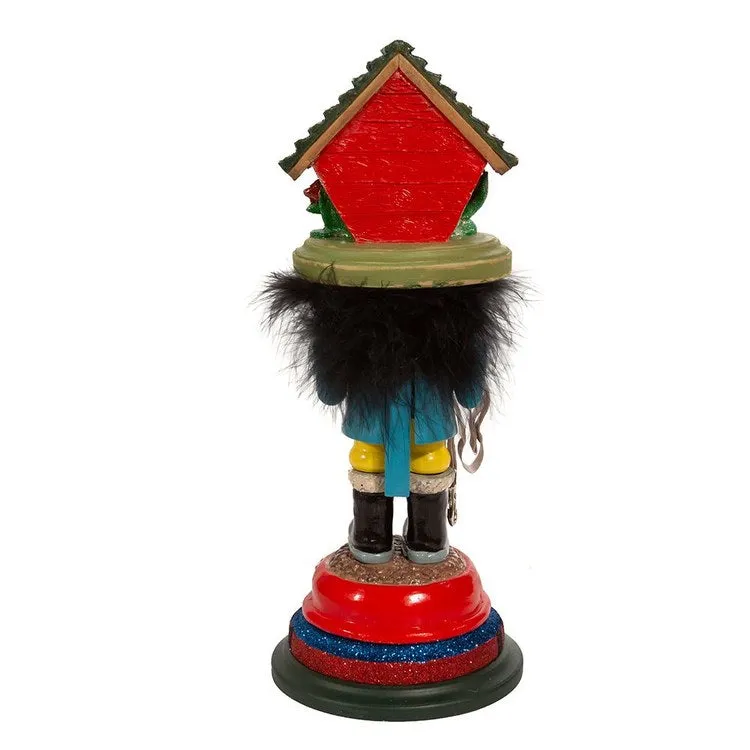 14" Hollywood Dog House Hat Nutcracker