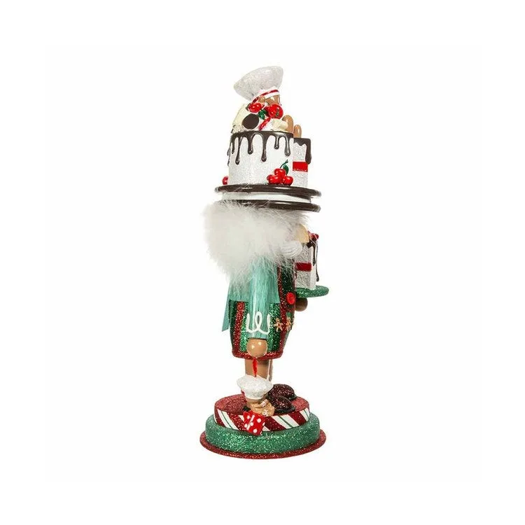15" Hollywood Nutcracker with Gingerbread Baker Hat