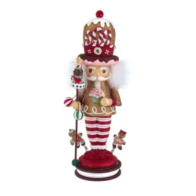 16.5" Hollywood Gingerbread King Nutcracker