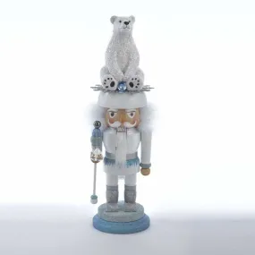 17" Polar Bear Nutcracker