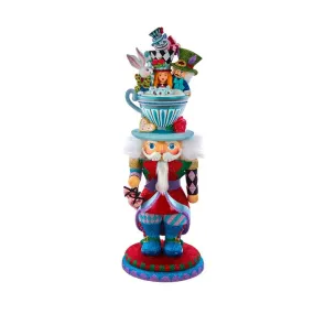 18" Hollywood Alice Teacup Hat Nutcracker