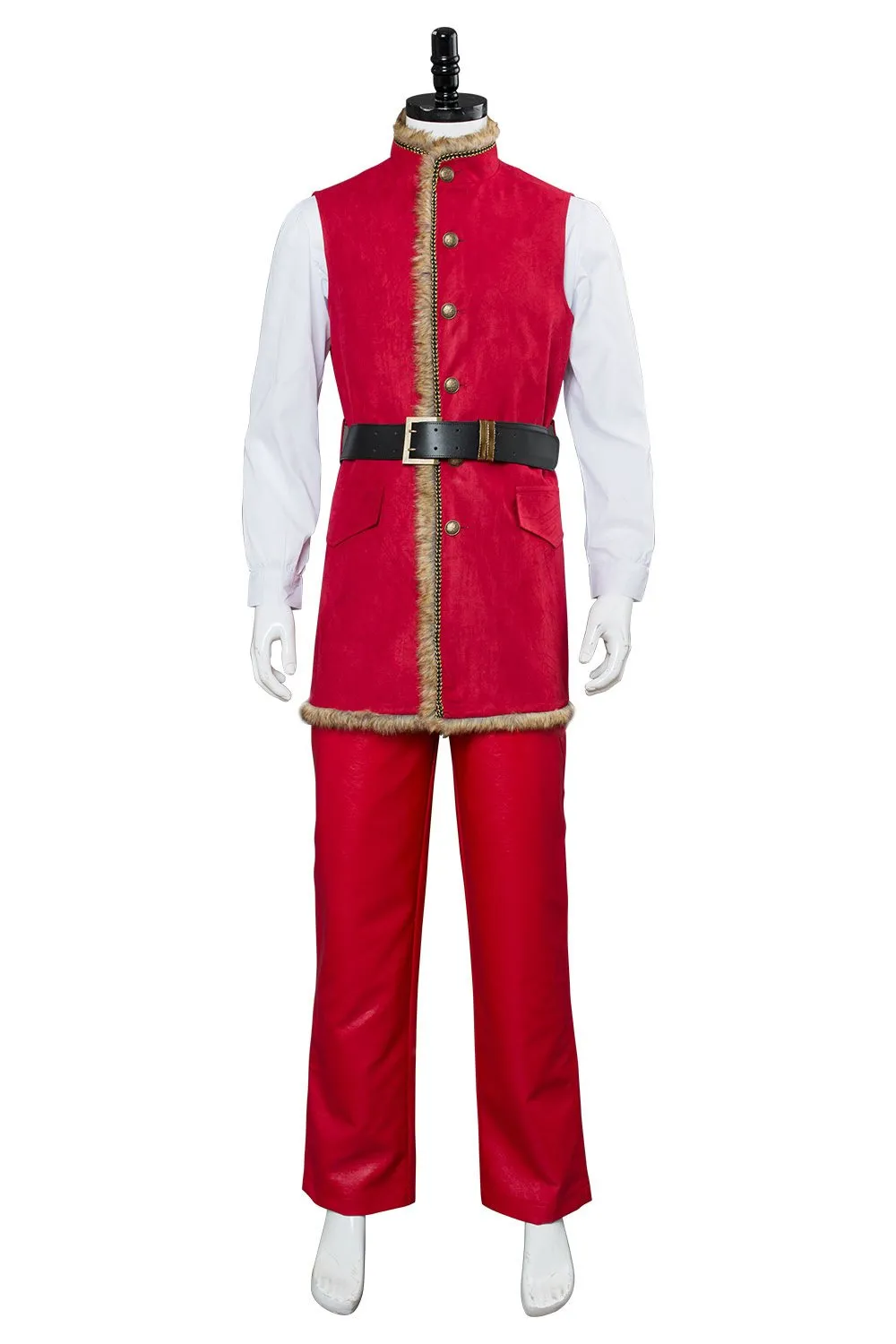 2018 Movie The Christmas Chronicles Santa Claus Outfit Cosplay Costume Halloween Carnival Suit