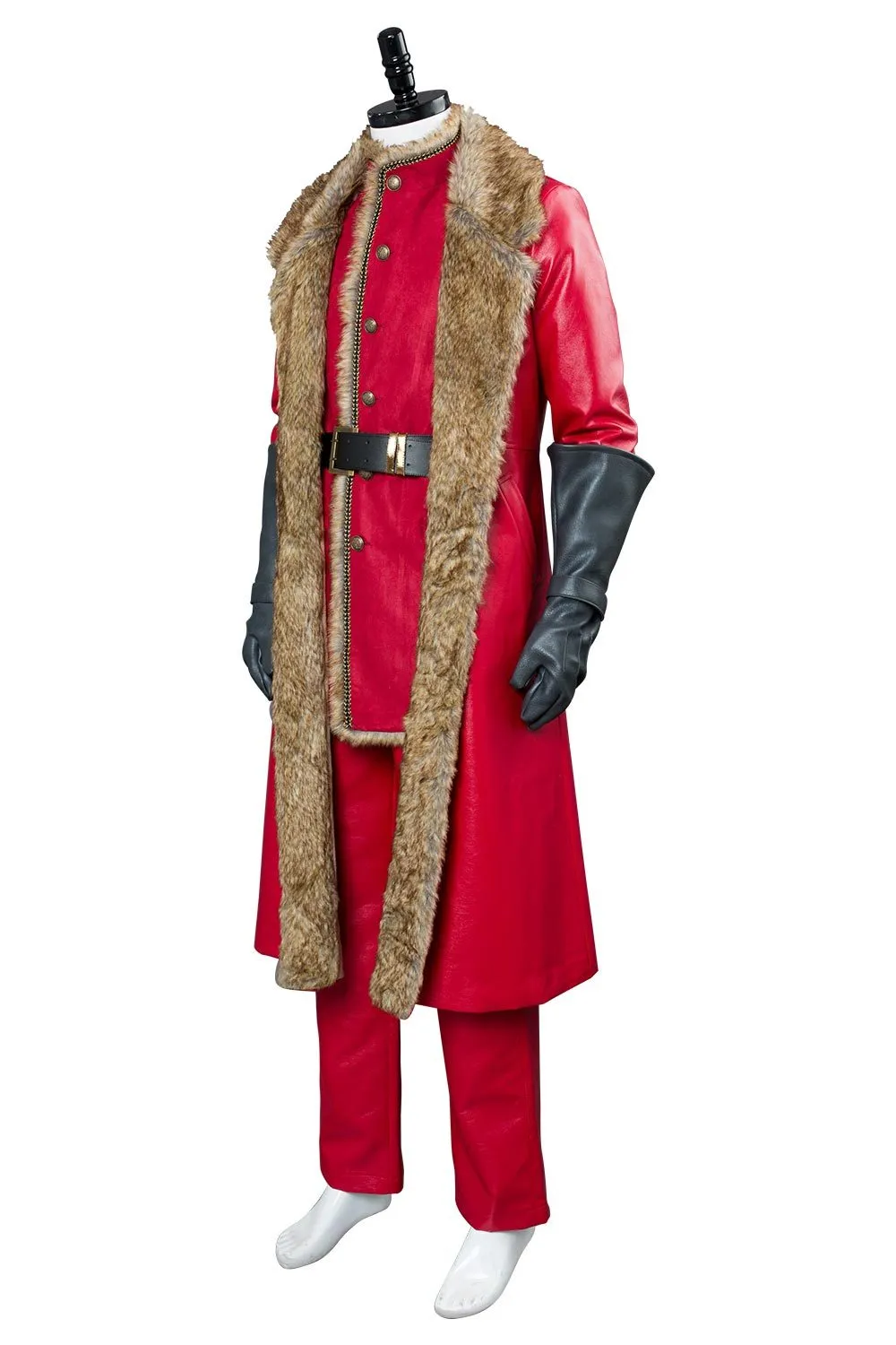 2018 Movie The Christmas Chronicles Santa Claus Outfit Cosplay Costume Halloween Carnival Suit