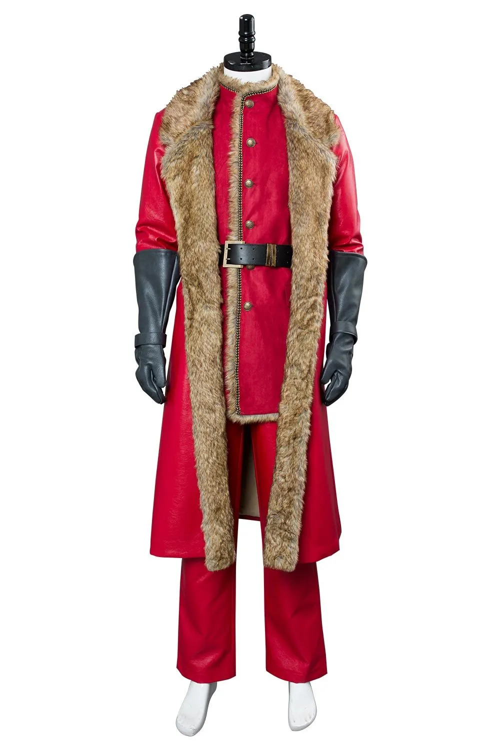 2018 Movie The Christmas Chronicles Santa Claus Outfit Cosplay Costume Halloween Carnival Suit