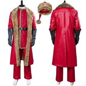 2018 Movie The Christmas Chronicles Santa Claus Outfit Cosplay Costume Halloween Carnival Suit