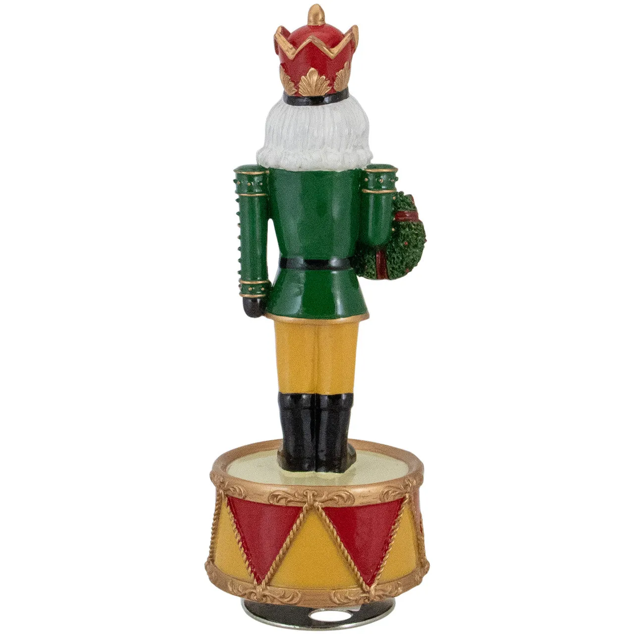8.25" Musical Revolving Christmas Nutcracker Figure