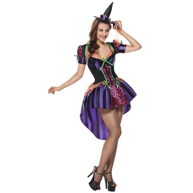 Adult Witch Body Shaper Costume #Purple #Witch Costumes