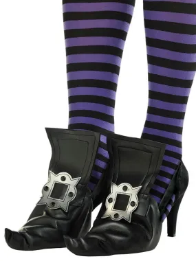 amscan 840868 Black Witch Shoe Covers, Adult Standard Size, 1 Pair