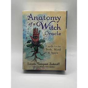 Anatomy of a Witch Oracle cards by  BY Laura Tempest Zakroff