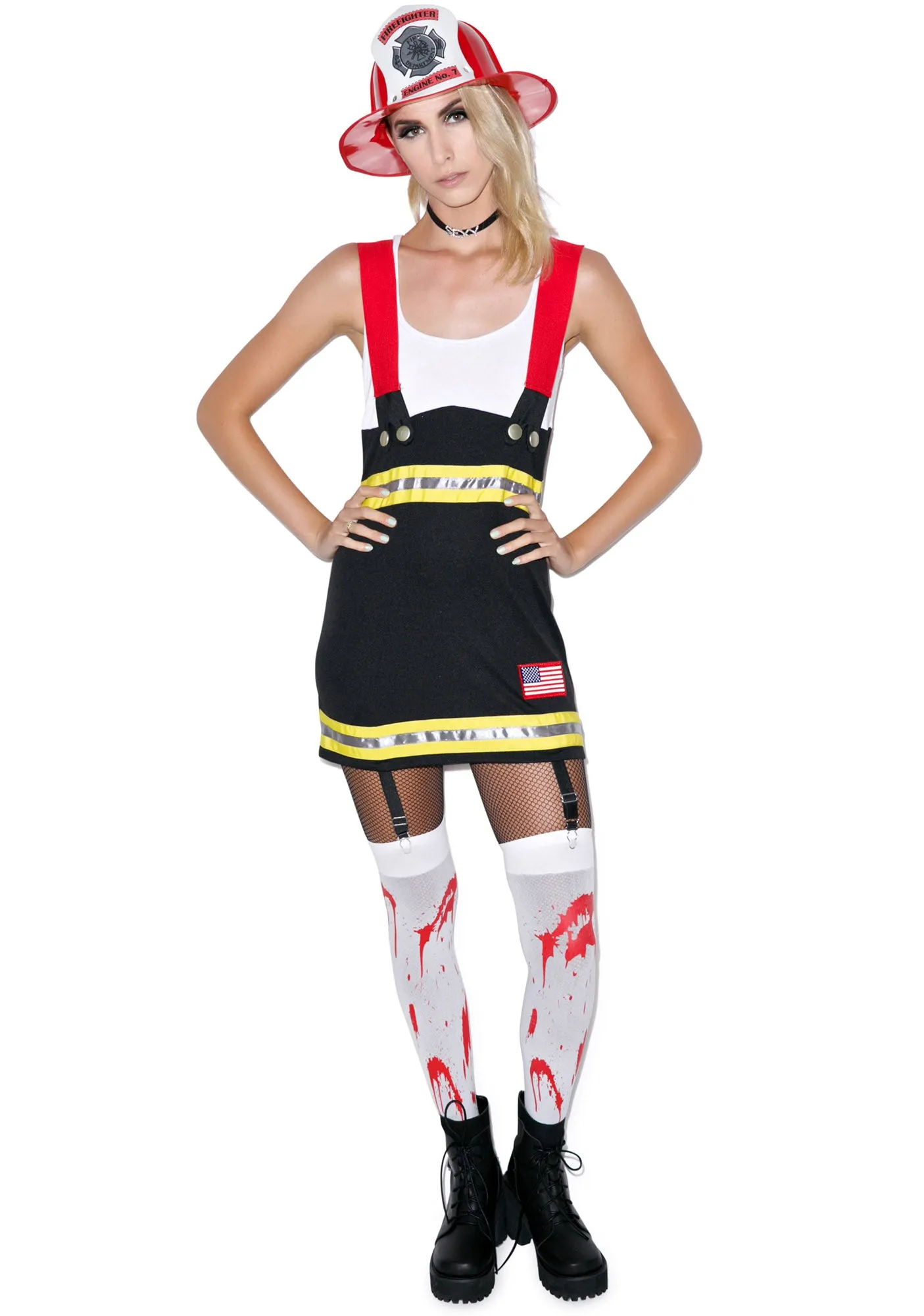 Backdoor Babe Fire Fighter Costume