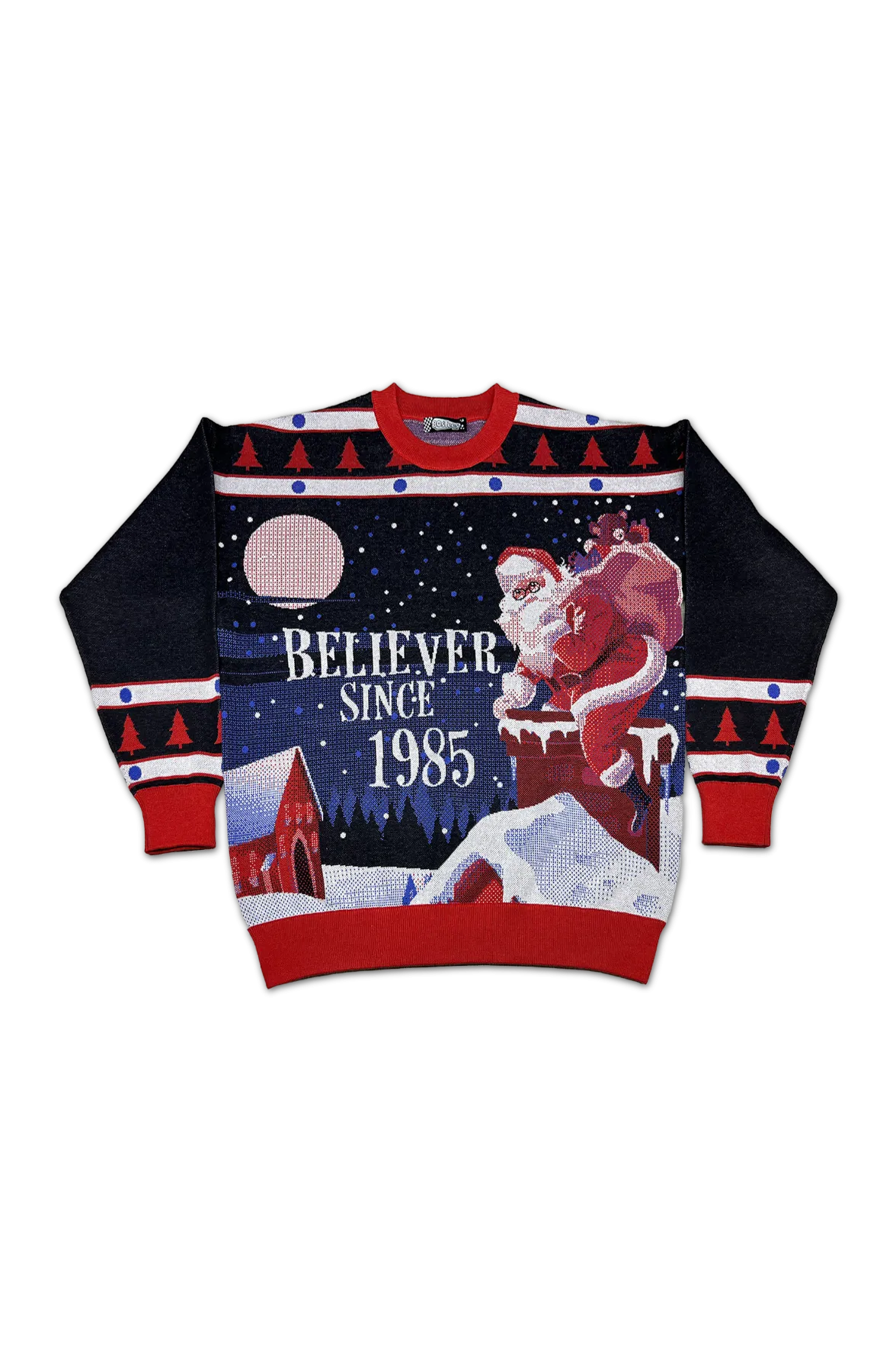 Believer Since 1985 Knitted Christmas Sweater