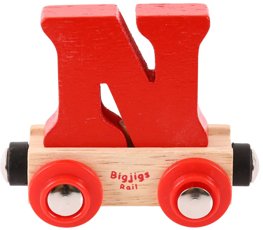 Bigjigs Train Letter N