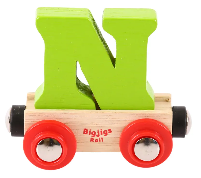 Bigjigs Train Letter N