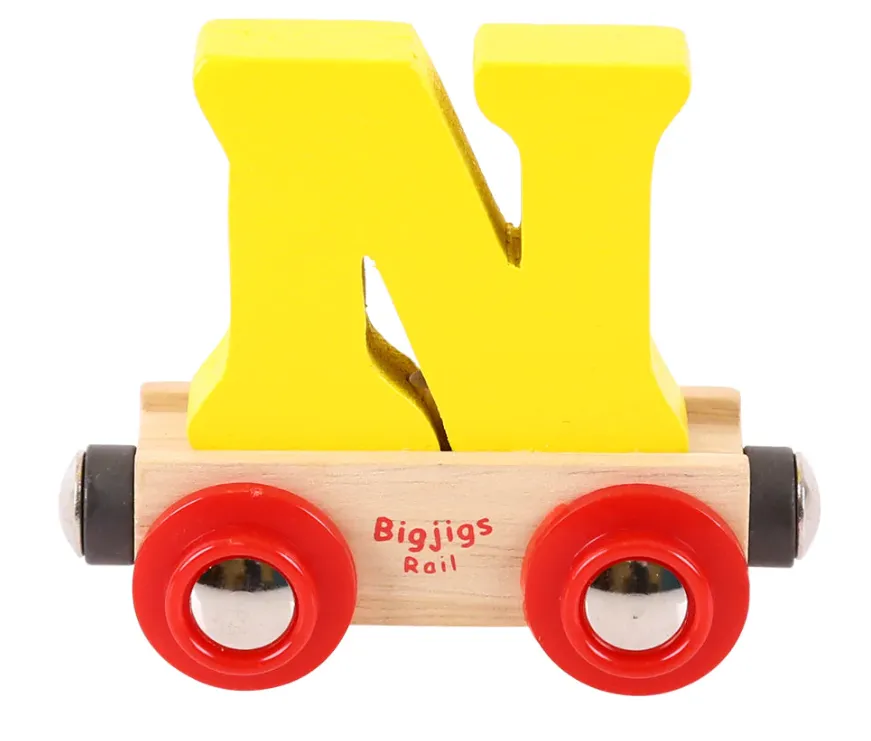 Bigjigs Train Letter N