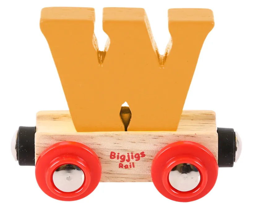 Bigjigs Train Letter W