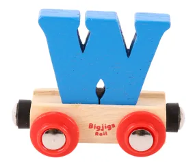 Bigjigs Train Letter W