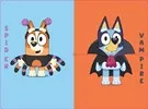 Blueys Halloween Mix and Match