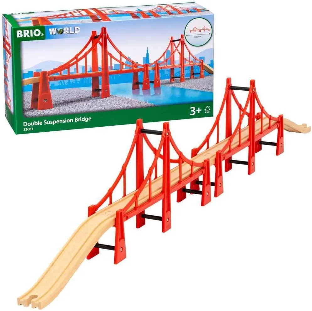 Brio Double Suspension Bridge