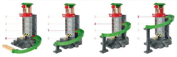 BRIO Set Lift and Load Warehouse Set 32pcs Large Set Best Seller 3yrs  (Bulky Item)