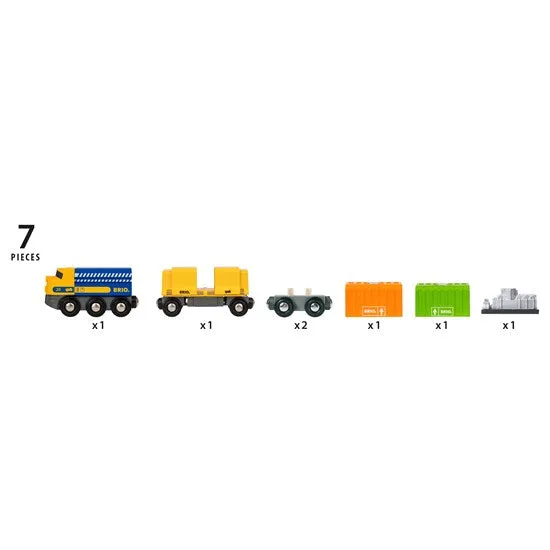 Brio - Three Wagon Cargo Train