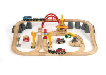 Cargo Railway Deluxe Set 54 Pieces (33097)