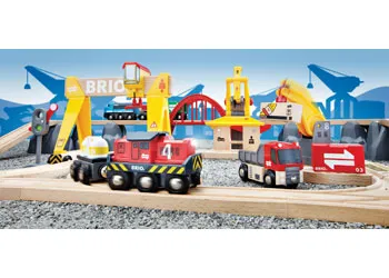 Cargo Railway Deluxe Set 54 Pieces (33097)