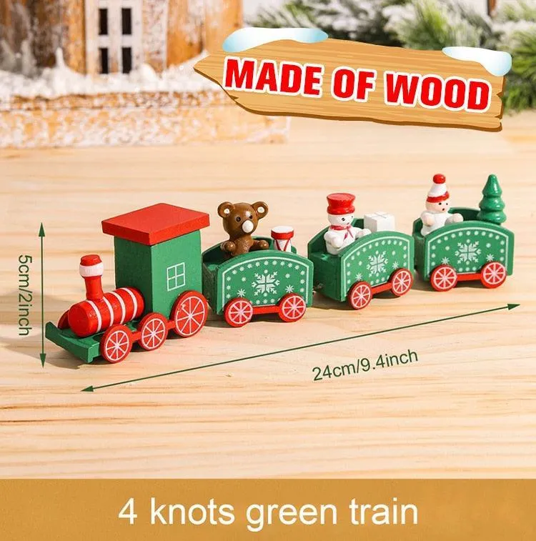Charming Holiday Train Ornament - Joyous Decor for Christmas Celebrations