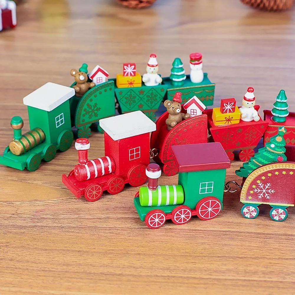 Charming Holiday Train Ornament - Joyous Decor for Christmas Celebrations