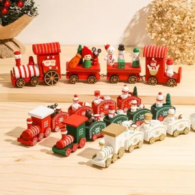 Charming Holiday Train Ornament - Joyous Decor for Christmas Celebrations