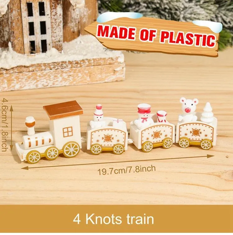 Charming Holiday Train Ornament - Joyous Decor for Christmas Celebrations