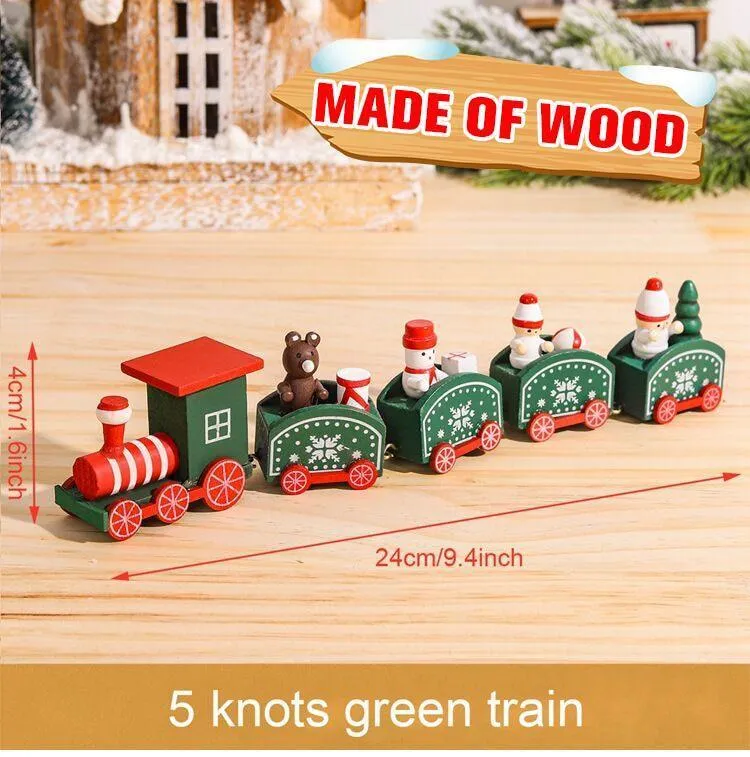 Charming Holiday Train Ornament - Joyous Decor for Christmas Celebrations