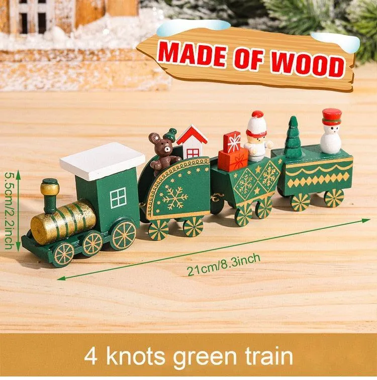Charming Holiday Train Ornament - Joyous Decor for Christmas Celebrations