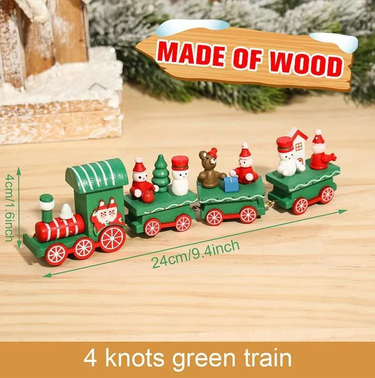 Charming Holiday Train Ornament - Joyous Decor for Christmas Celebrations