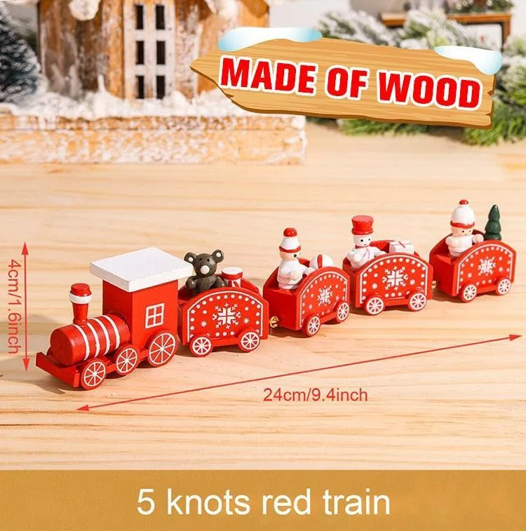 Charming Holiday Train Ornament - Joyous Decor for Christmas Celebrations