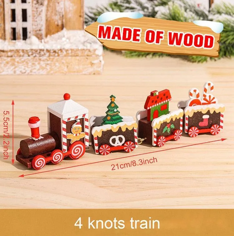Charming Holiday Train Ornament - Joyous Decor for Christmas Celebrations