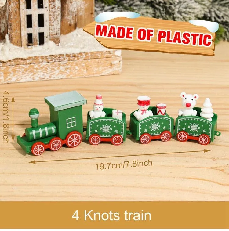Charming Holiday Train Ornament - Joyous Decor for Christmas Celebrations