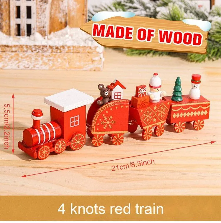 Charming Holiday Train Ornament - Joyous Decor for Christmas Celebrations