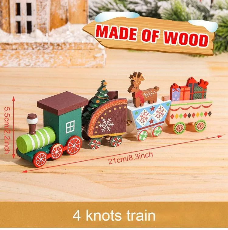 Charming Holiday Train Ornament - Joyous Decor for Christmas Celebrations
