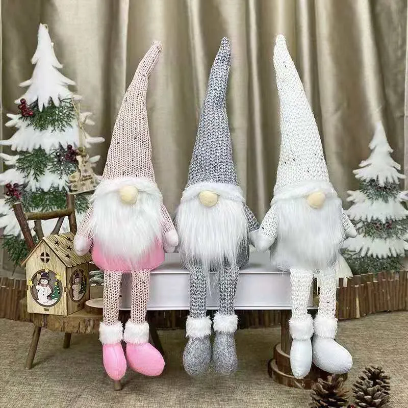 Christmas Dolls Tree Decor New Year Ornament Reindeer