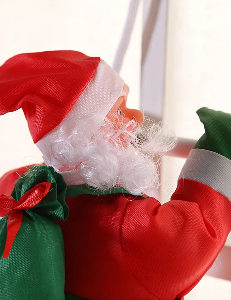 Christmas Hanging Decoration Ladder Santa Claus Decorations