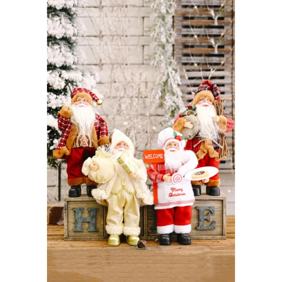 Christmas Standing Santa Claus Figure